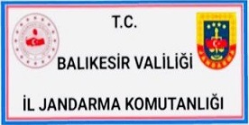 Balıkesir İl Jandarma Komutanlığınca, 14-20 Ekim 2024 Tarihleri Arasında Yapılan Asayiş Uygulaması ! (21.10.2024)