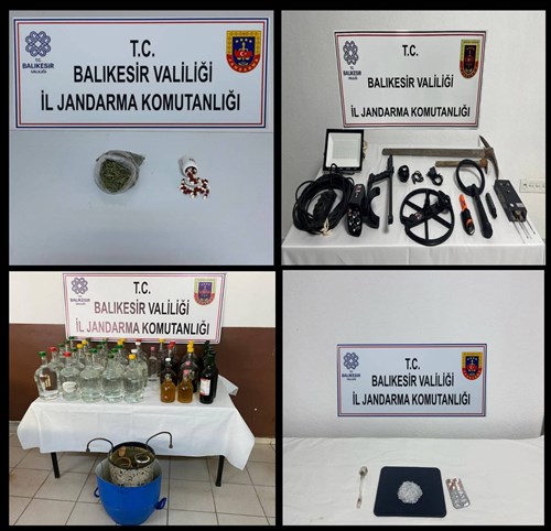 Balıkesir İl Jandarma Komutanlığınca; KOM Olayları Faaliyeti ! (06.05.2025)
